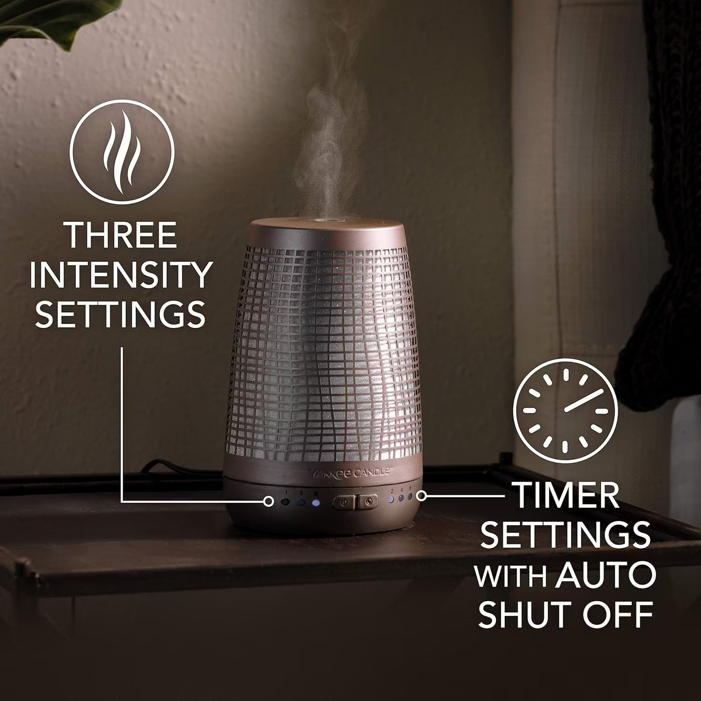 Yankee Candle Sleep Diffuser Kit Bronze (UK Plug)