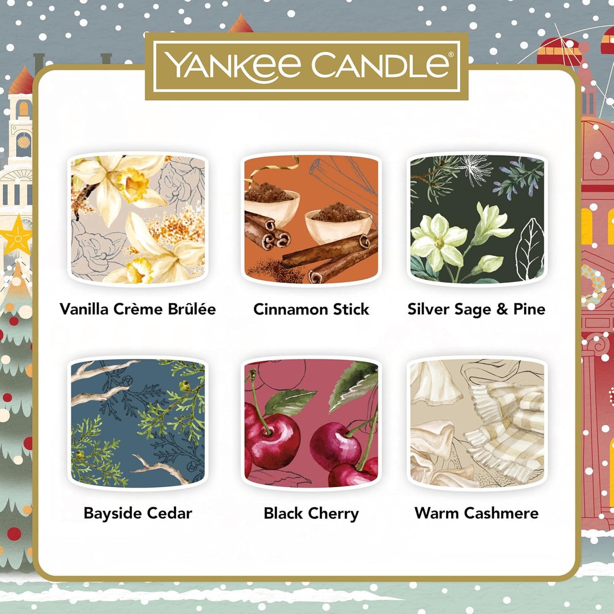 Yankee Candle 6 Filled Votive Gift Set