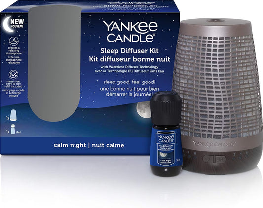 Yankee Candle Sleep Diffuser Kit Bronze (UK Plug)