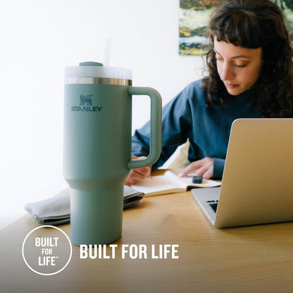 Stanley Quencher® H2.0 FlowState™ Tumbler 1.2L – Recycled Stainless Steel - Multiple Colours!