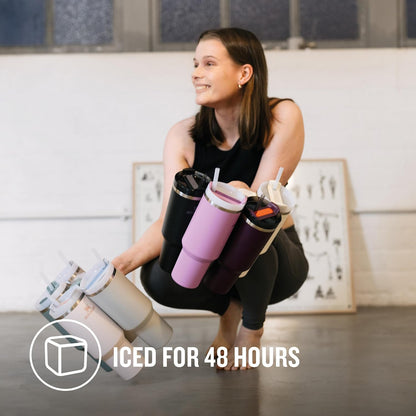 Stanley Quencher® H2.0 FlowState™ Tumbler 1.2L – Recycled Stainless Steel - Multiple Colours!