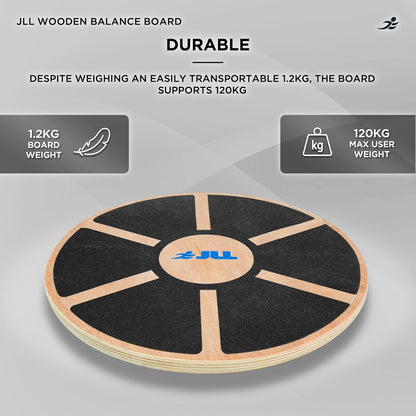 JLL Wooden Balance Board