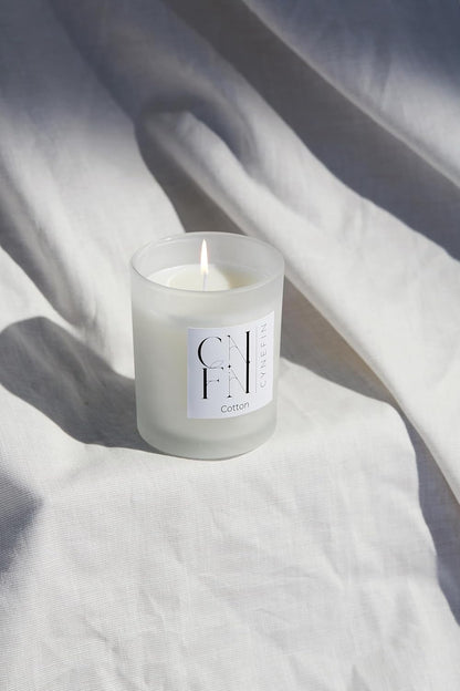 CNFN Gift Candle Set 3 x100g (lavender, Cotton & Wildflower)