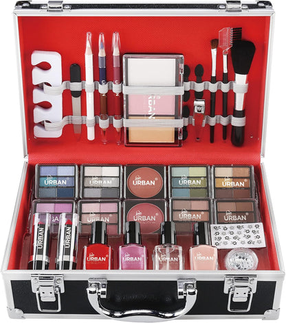 LUB Love Urban Beauty Vegan 76 Piece Divine Beauty Vanity Case