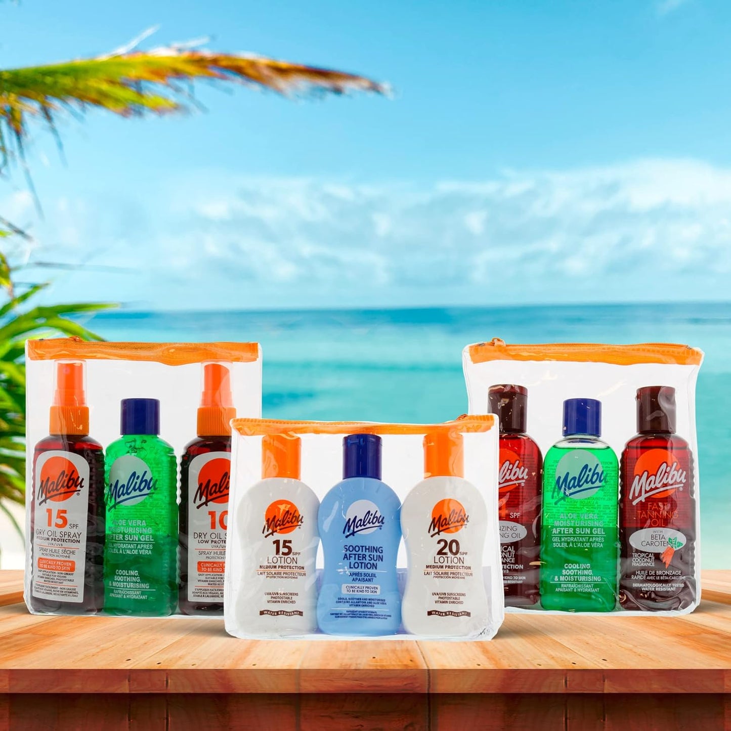 Malibu 3 Pack 100ml Oil