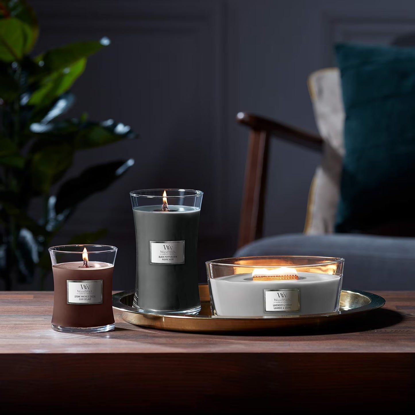 Woodwick 275g Candle Black Peppercorn
