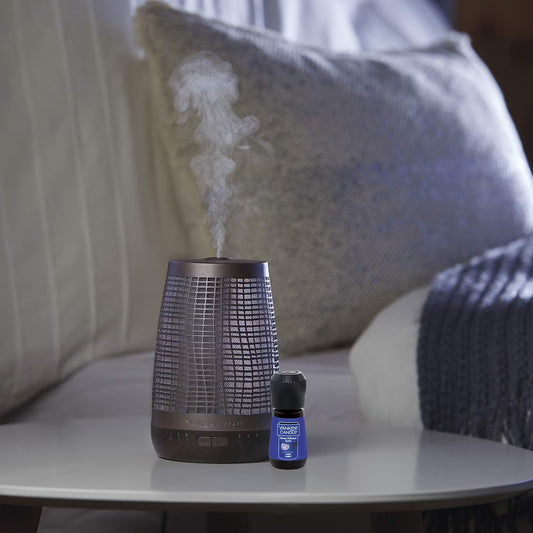 Yankee Candle Sleep Diffuser Kit – Bronze | Relaxing Essential Oil Diffuser for Better Sleep