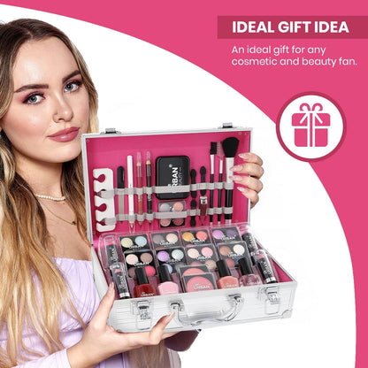 LUB Love Urban Beauty Vegan Essentials 64 Piece Vanity Case
