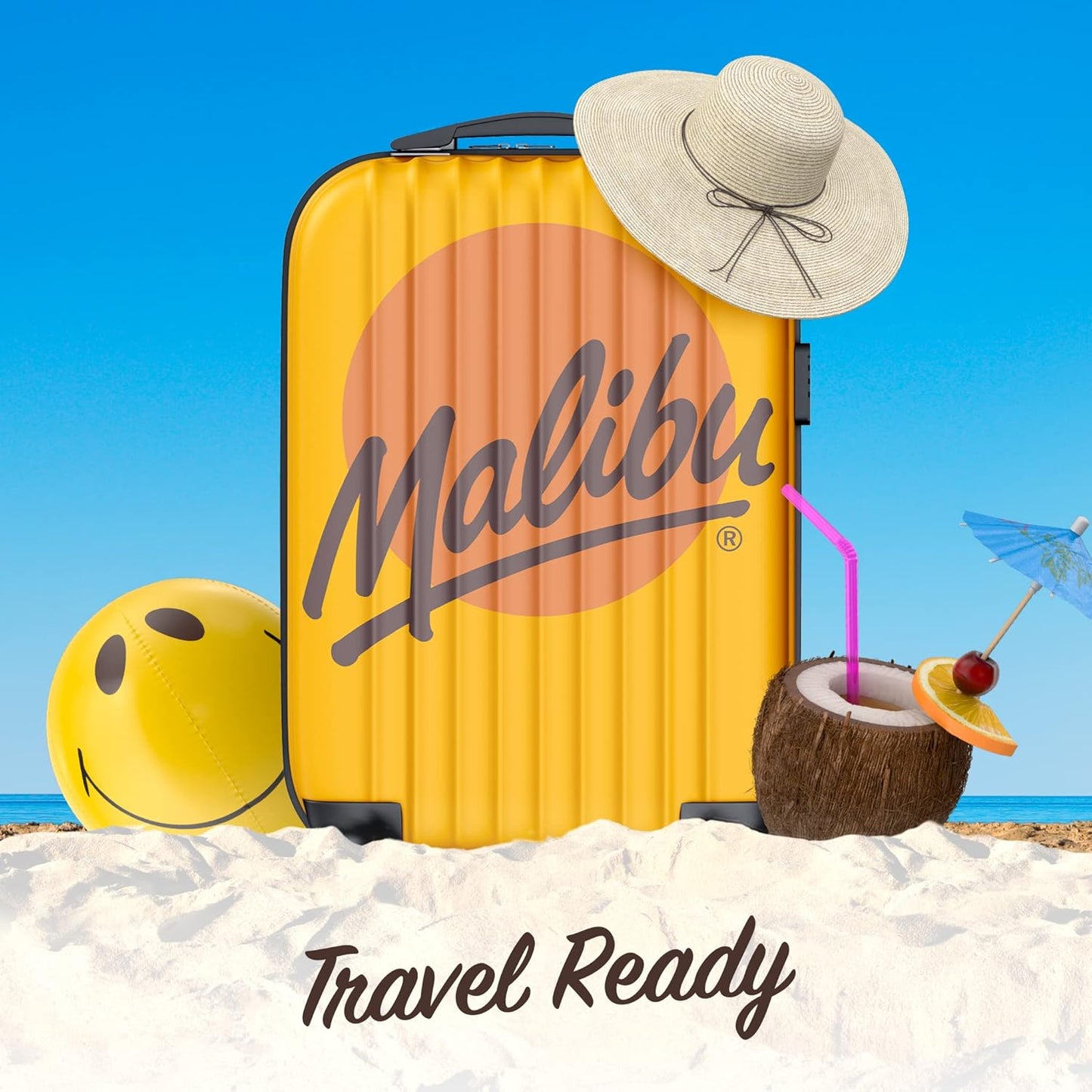 Malibu 3 Pack 100ml Oil
