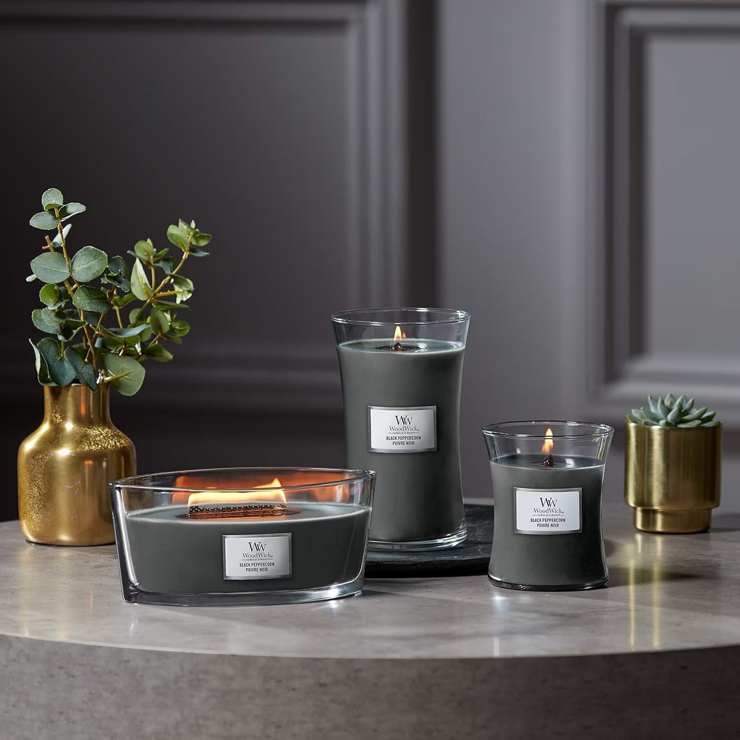 Woodwick 275g Candle Black Peppercorn