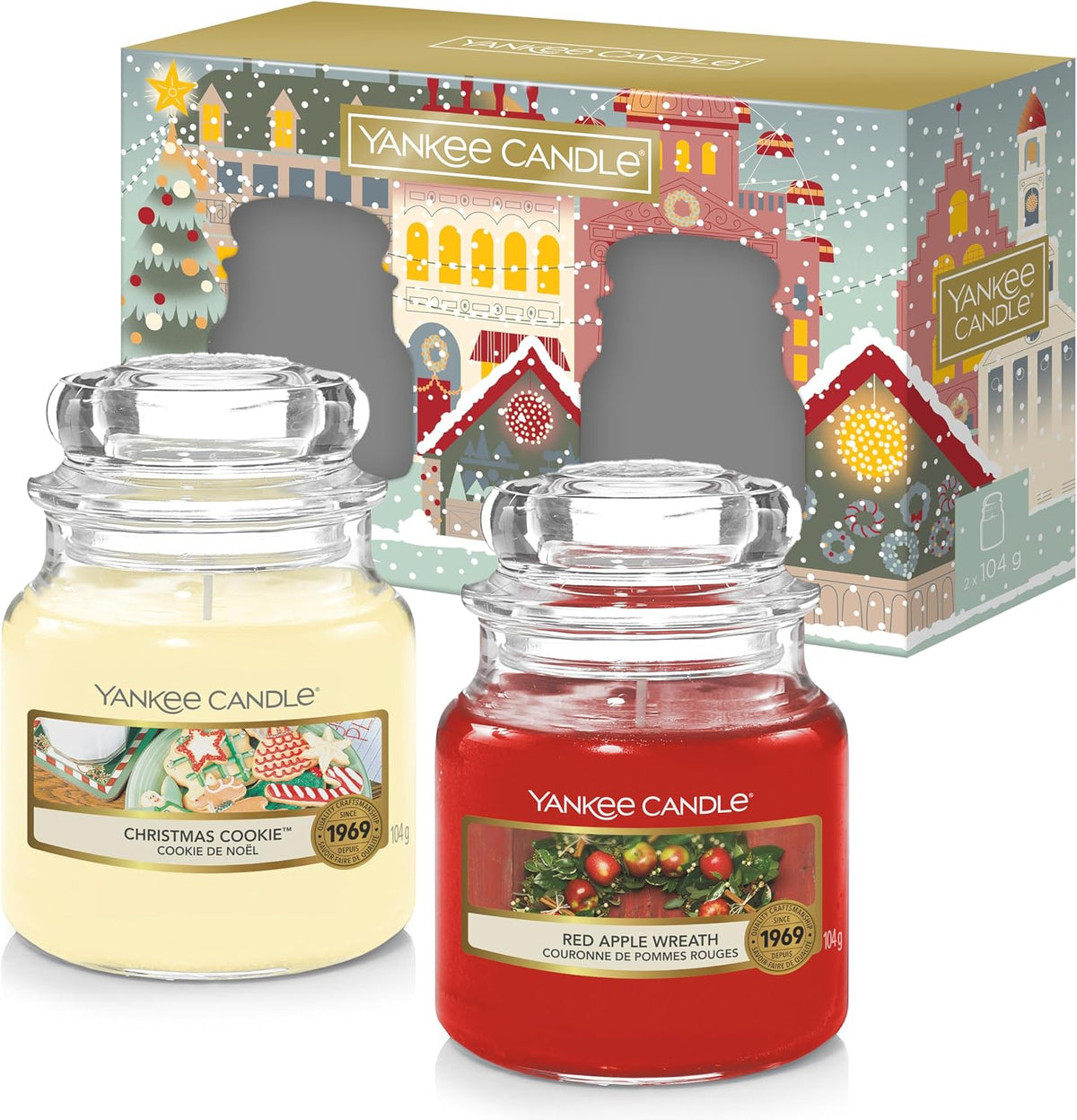 Yankee Candle 2 x 104g Jar Gift Box