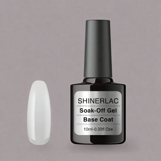 Shinerlac by Bluesky – Soak Off UV & LED Gel Nail Polish (10ml) - Base Coat