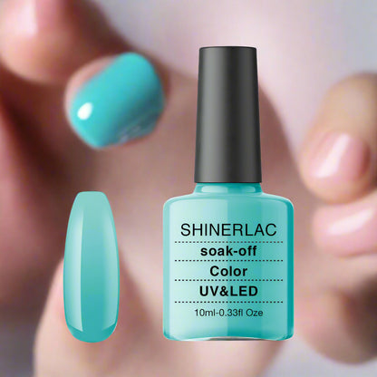 Shinerlac by Bluesky – Soak Off UV & LED Gel Nail Polish (10ml) - 80529
