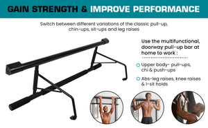 Generise Foldable Pull Up Bar - Carbon Steel