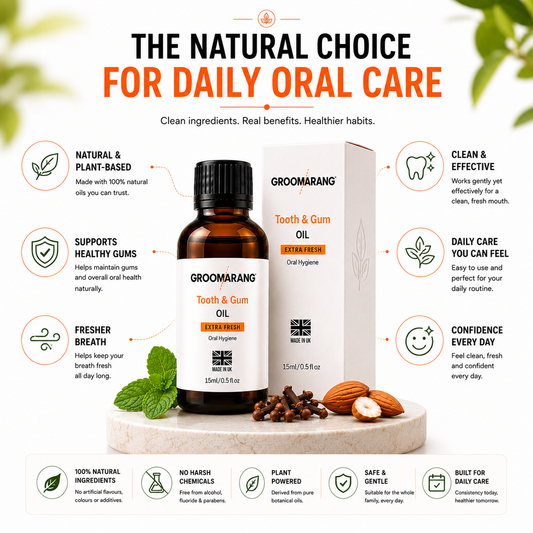 Groomarang Extra Strength Tooth & Gum Treatment Oil 15ml