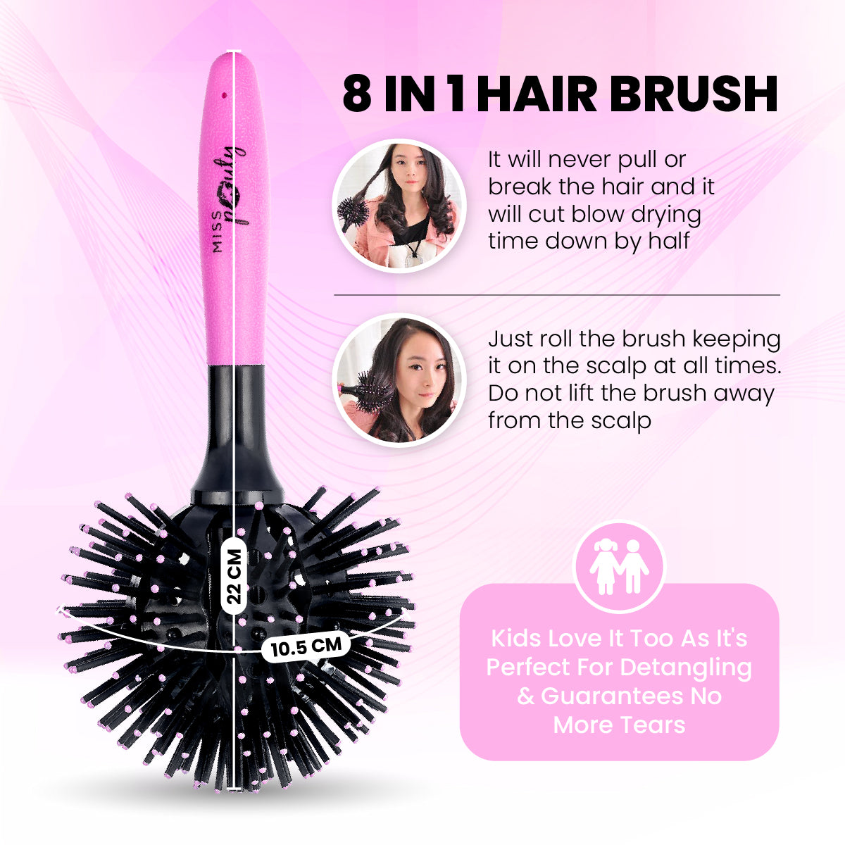 Amazeball 8 in 1 Hair Brush