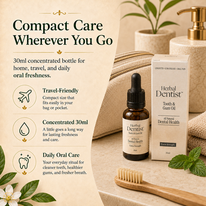 Herbal Dentist Tooth and Gum Oil 30ml