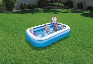 Bestway 8ft 7 inch x 69 inch x 20 inch Family Paddling Pool (262 x 175 x 51 cm)