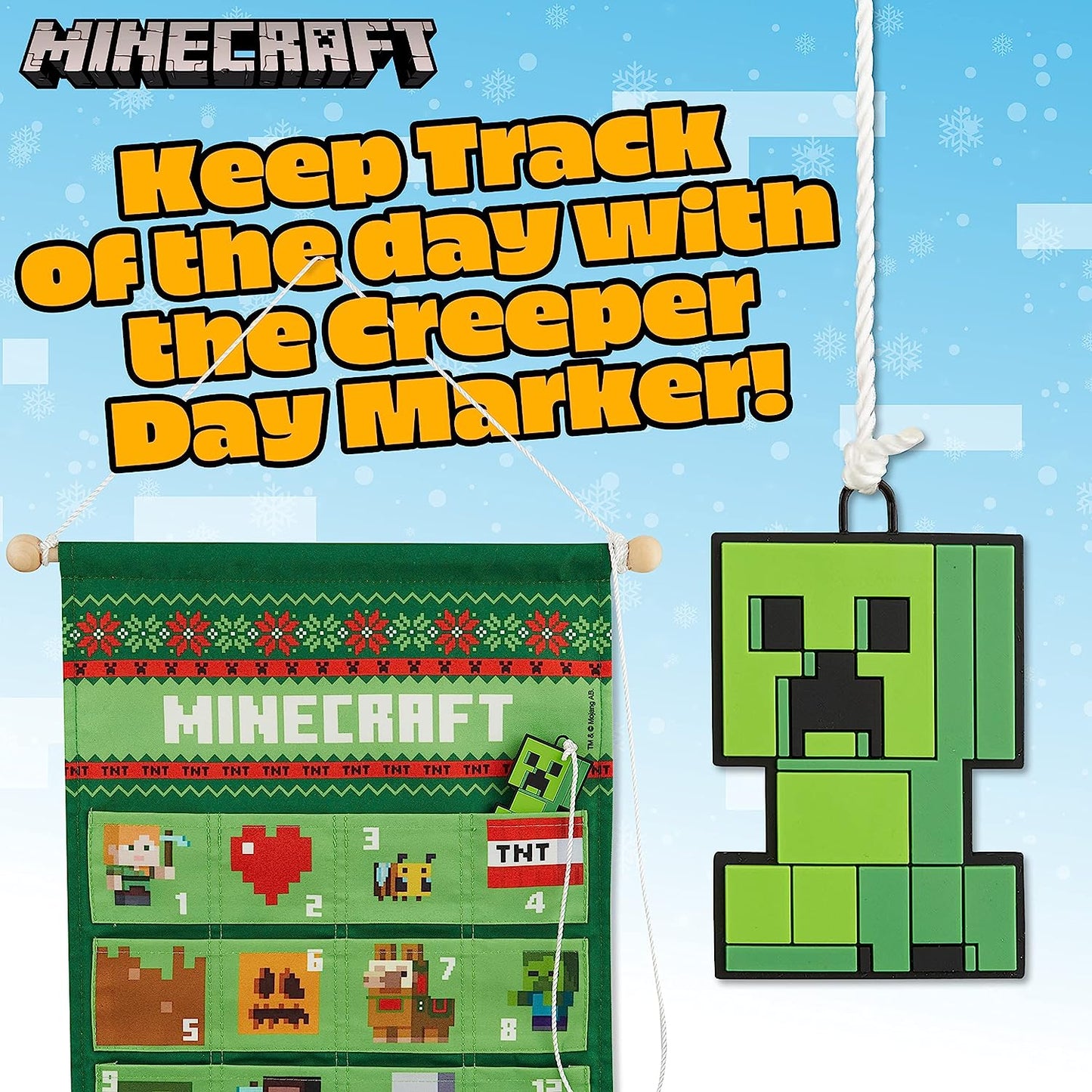 DIY Minecraft Advent Calendar