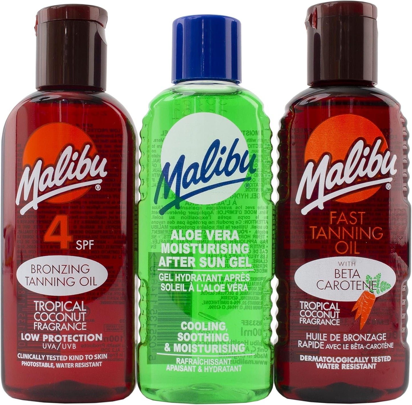 Malibu 3 Pack 100ml Oil