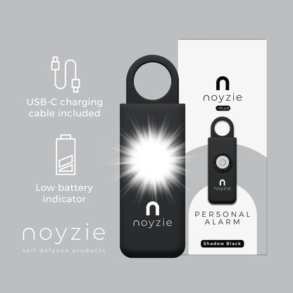 Noyzie PLUS Rechargeable 130db Personal Safety Alarm