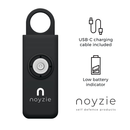 Noyzie LOCATE Rechargeable 130db GPS Personal Safety Alarm