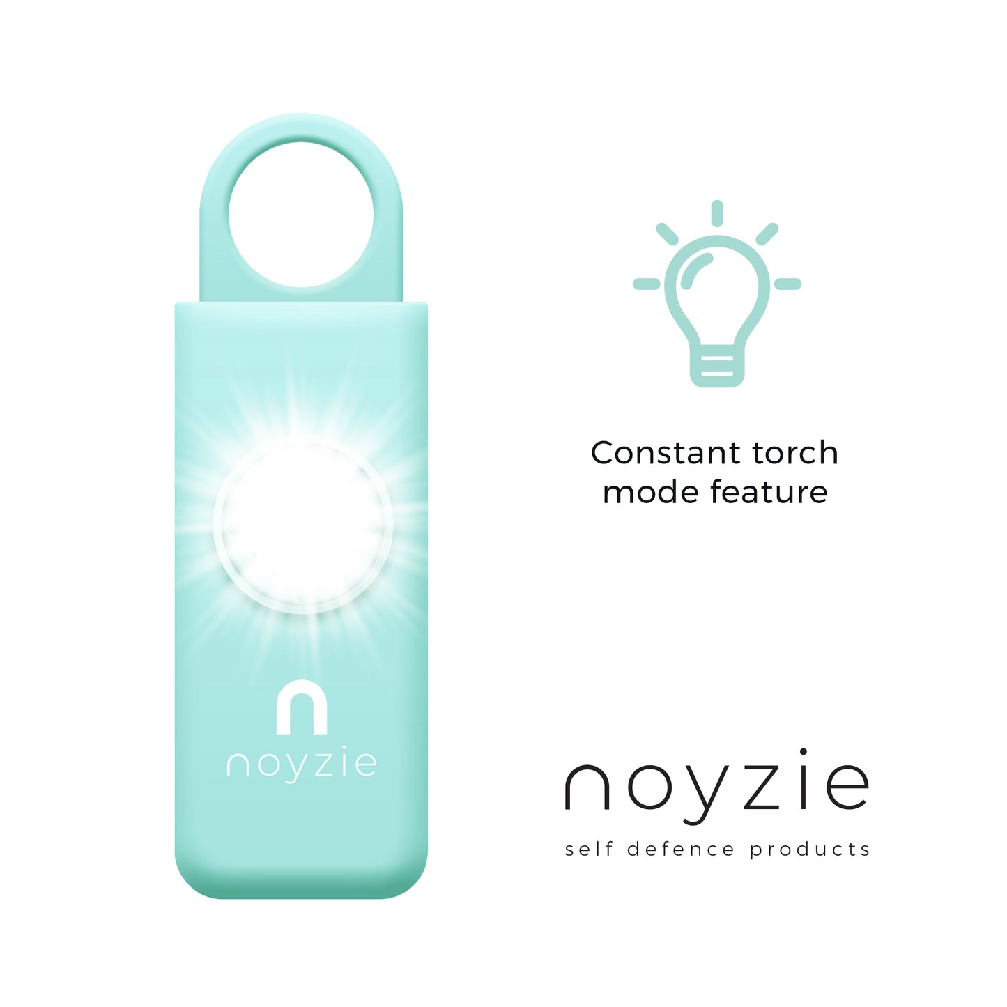 Noyzie LOCATE Rechargeable 130db GPS Personal Safety Alarm