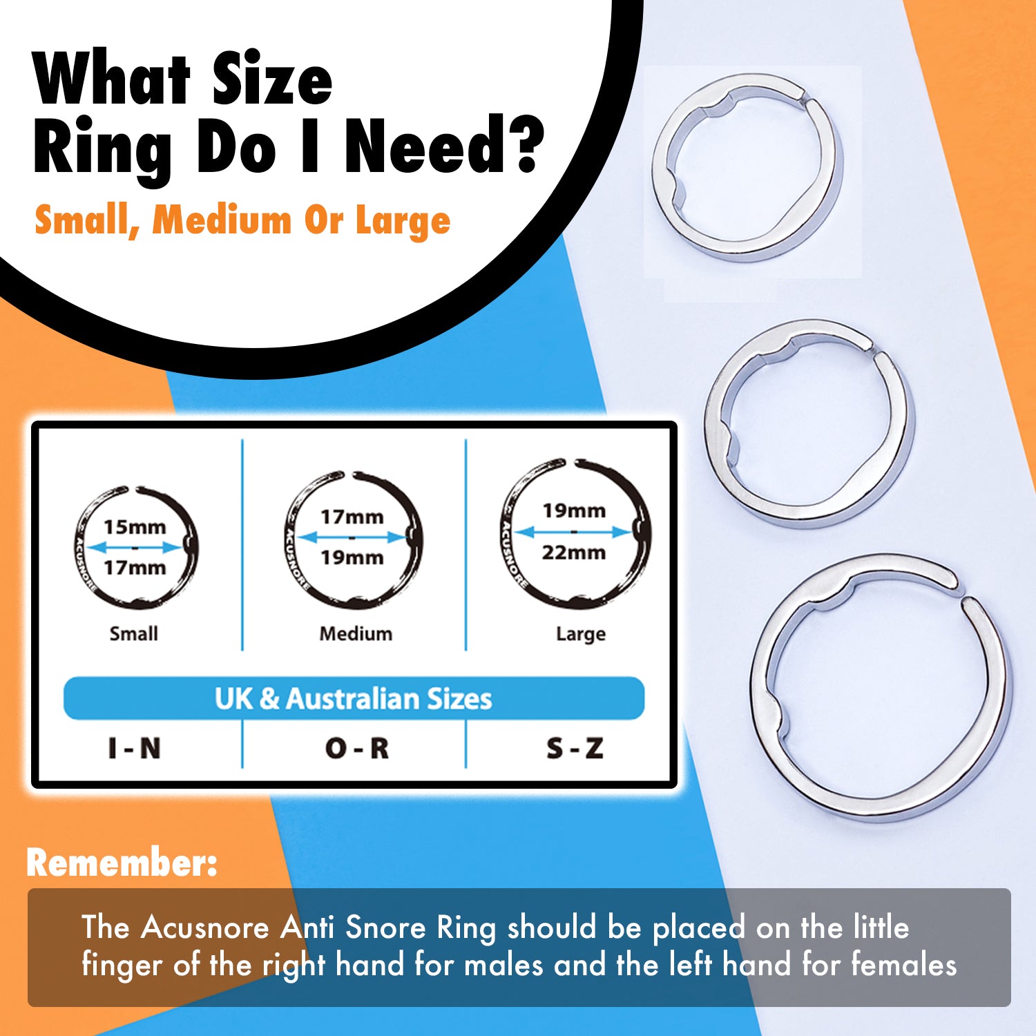 Acusnore Anti Snore Rings – My Wholesale Warehouse