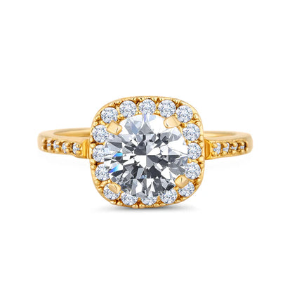 Diamond Style London - Affinity Ring in Gold Plate (Large) (Item code: Affinityringgold(l))