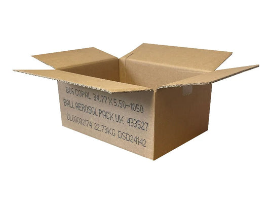 Used Printed Strong Double Wall Box - 380mm x 280mm x 165mm AG317