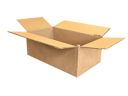 New Plain Single Wall Box - 245mm x 140mm x 100mm - AK623