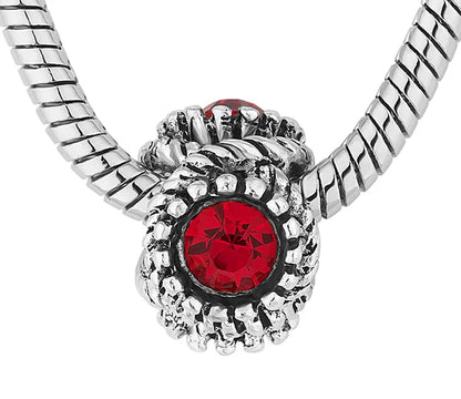 Diamond Style London - Ava Bracelet in Red (Item code: Avabrared)