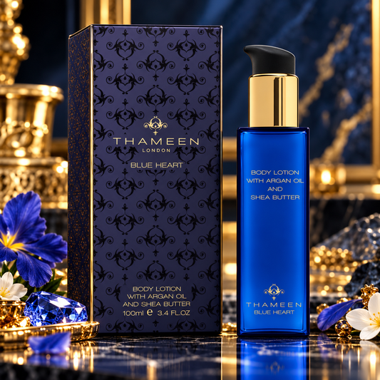 Thameen Body Lotion 100ml - Blue Heart