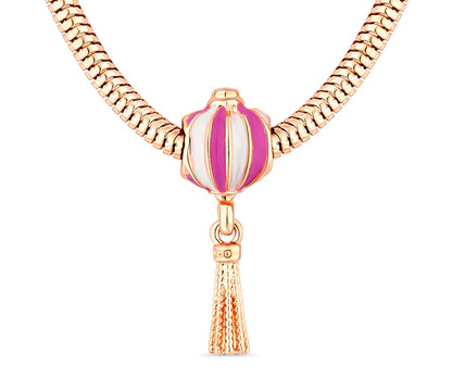 Diamond Style London - Charm Bracelet in Rose Gold (Item code: Charmbrarose)