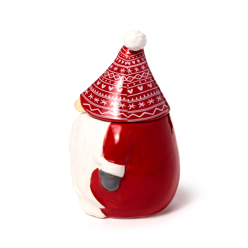 Puckator Scandi Christmas Gonk Ceramic Lidded Animal Mug - Funny Home Accessories - Cute Gifts for Girlfriend - Large Mugs for Men Women Hot Drinks - Cups Presents - Secret Santa Gift Cup Set