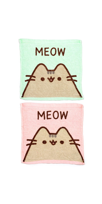 Puckator Pusheen the Cat Compressed Travel Towel - Backpacking Traveling Essentials Essential - Holiday Travel Camping Must Haves Accessories - Thin Mini Face Expandable Towel Towels