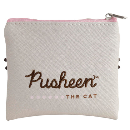 Puckator Pusheen The Cat Shaped Purse - Ladies Women's Womens Slim Purses Wallets Wallet for Women - Coin Pouch Purse Men - Card Holder with Zip - Small Cash Wallet Bag Bags UK