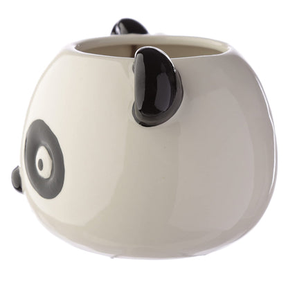 Puckator Adoramals Panda Head Ceramic Shaped Tea Coffee Mug - Funny Home Accessories - Cute Gifts for Girlfriend - Large Mugs for Men Women Hot Drinks - Cute Cups Presents - Secret Santa Gift Cup Set