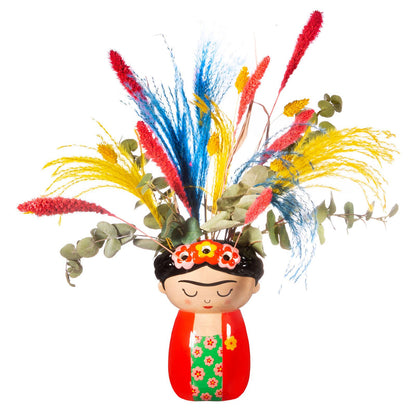 Sass & Belle Frida Wall Mounted Planter Red