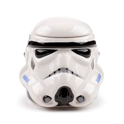 Puckator The Original Stormtrooper Helmet Ceramic Shaped Tea Coffee Mug Funny Home Accessories Cute Gifts for Girlfriend Large Mugs for Men Women Hot Drinks Cups Presents Secret Santa Gift Cup Set