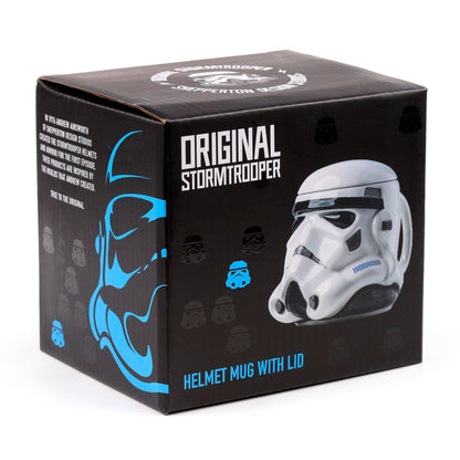 Puckator The Original Stormtrooper Helmet Ceramic Shaped Tea Coffee Mug Funny Home Accessories Cute Gifts for Girlfriend Large Mugs for Men Women Hot Drinks Cups Presents Secret Santa Gift Cup Set