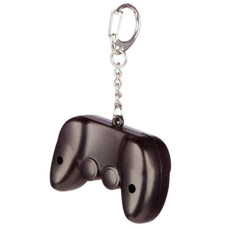 Puckator Game Over LED Keyring with Sound - Key Chains For Men - Key Wallets For Men - Small Toys For Mystery Boxes - Small Gifts For Kids - Keychain Cute - Metal And Resin Keyring