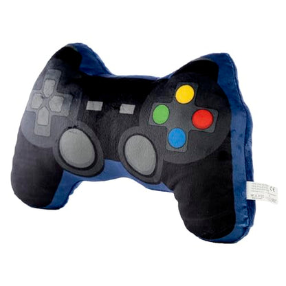 Puckator Plush Game Over Controller Shaped Cushion, Home Decorative, Gaming Gift, Novelty Shape 11.5x35x8cm
