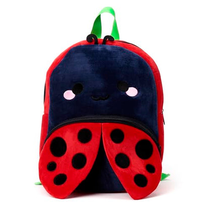 Puckator Adorabugs Tilly the Ladybird Plush Rucksack Backpack - Children's Backpacks - Small Luggage Bag - Travel Backpack For School - Toddler Kids Backpack - Cute Bags - Nursery Backpack Back Pack