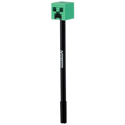 Puckator Minecraft Fine Tip Pen - Cute Cool Aesthetic Non Smudge Pens for School Office Writing Drawing Journaling - Collage Essentials Pens - Pack of 1 Pen