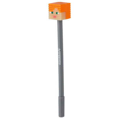 Puckator Minecraft Fine Tip Pen - Cute Cool Aesthetic Non Smudge Pens for School Office Writing Drawing Journaling - Collage Essentials Pens - Pack of 1 Pen