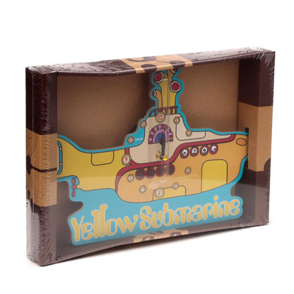 Puckator The Beatles Yellow Submarine Licensed Picture Clock - Wall Clock Clocks - Mens Cute Cool Preppy Home Gaming Room Bedroom Office Decor Decoration - Asthetic Accessories Stuff Men Things
