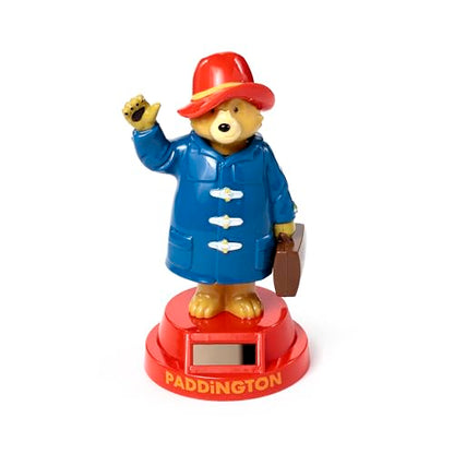 Puckator Paddington Bear Solar Pal - Home Office Table Desk Dashboard Car Decor Decoration - Gift Ideas - Gifts For Teenage Old Boy Girl Dad Mums - Powered KIds Toys Toy Figure Figures