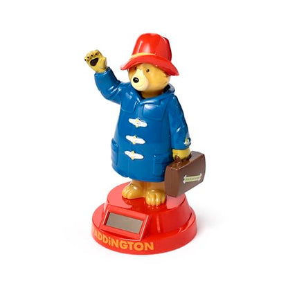Puckator Paddington Bear Solar Pal - Home Office Table Desk Dashboard Car Decor Decoration - Gift Ideas - Gifts For Teenage Old Boy Girl Dad Mums - Powered KIds Toys Toy Figure Figures