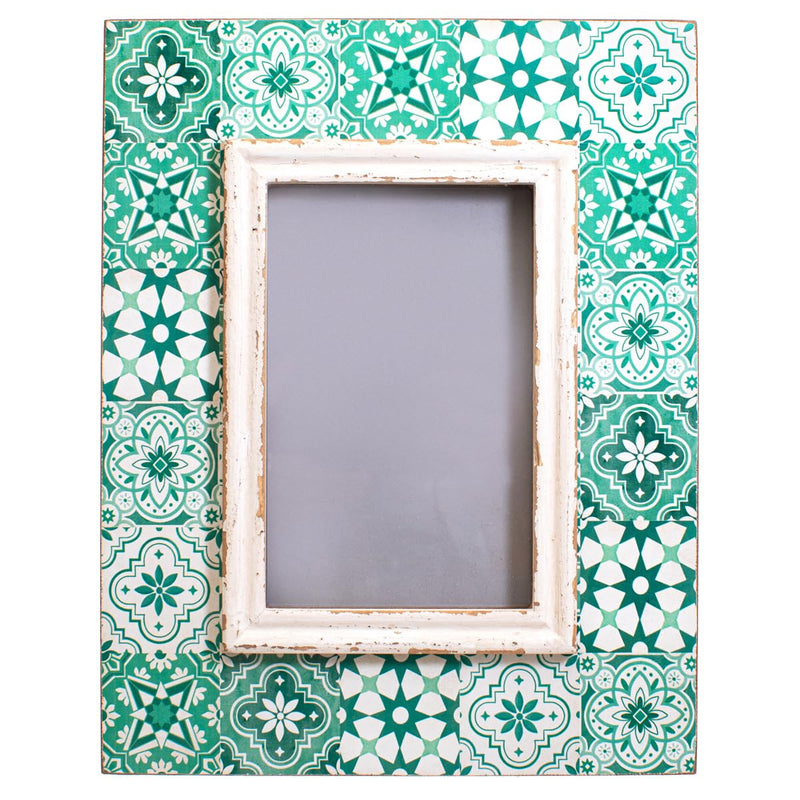 Sass & Belle Green Tile Frame